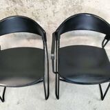 Pair of assisa chairs by paolo favaretto