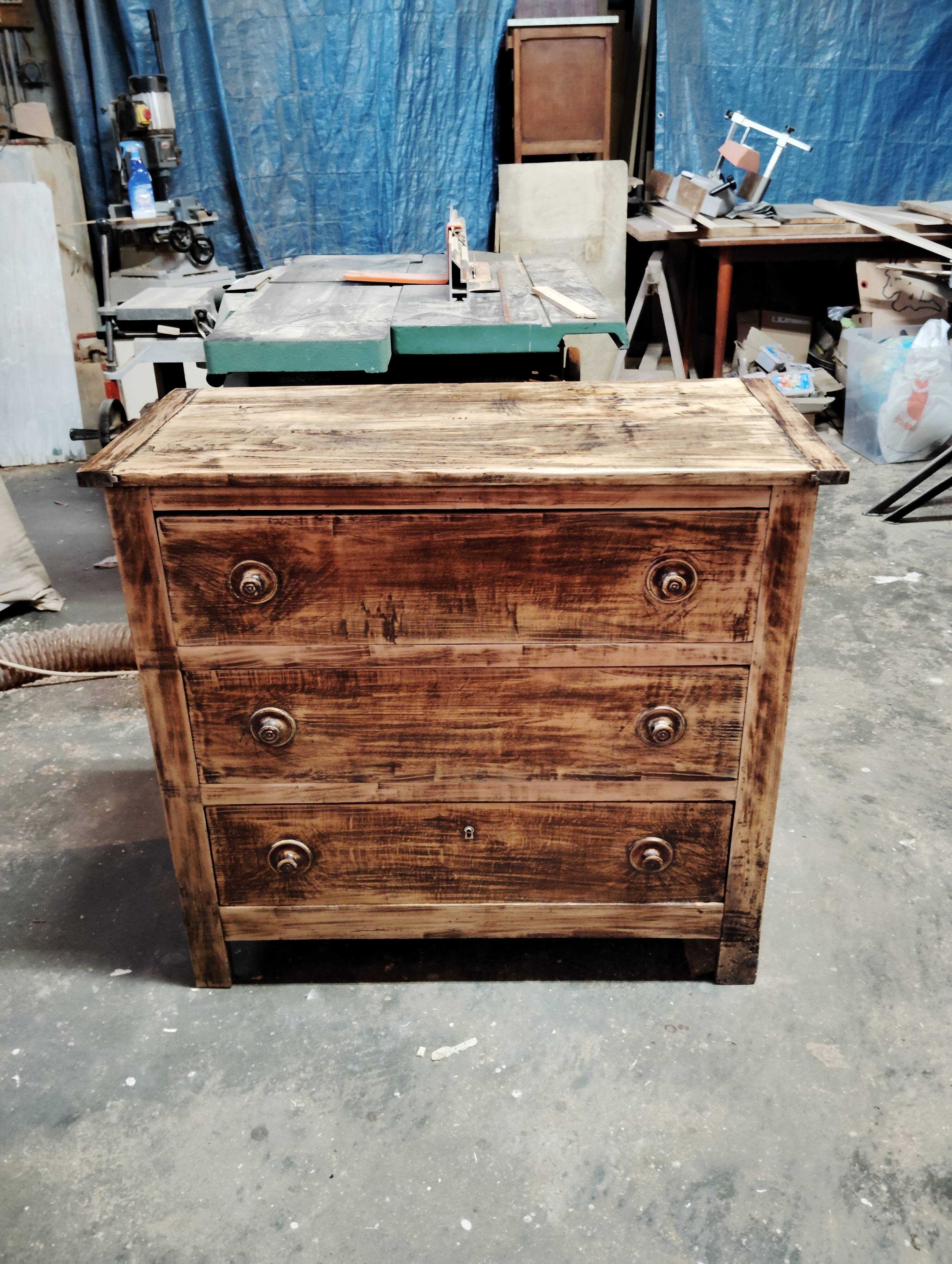 Commode brocante "wabi sabi"