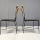 Set of 6 post modern dining chairs, 1970s