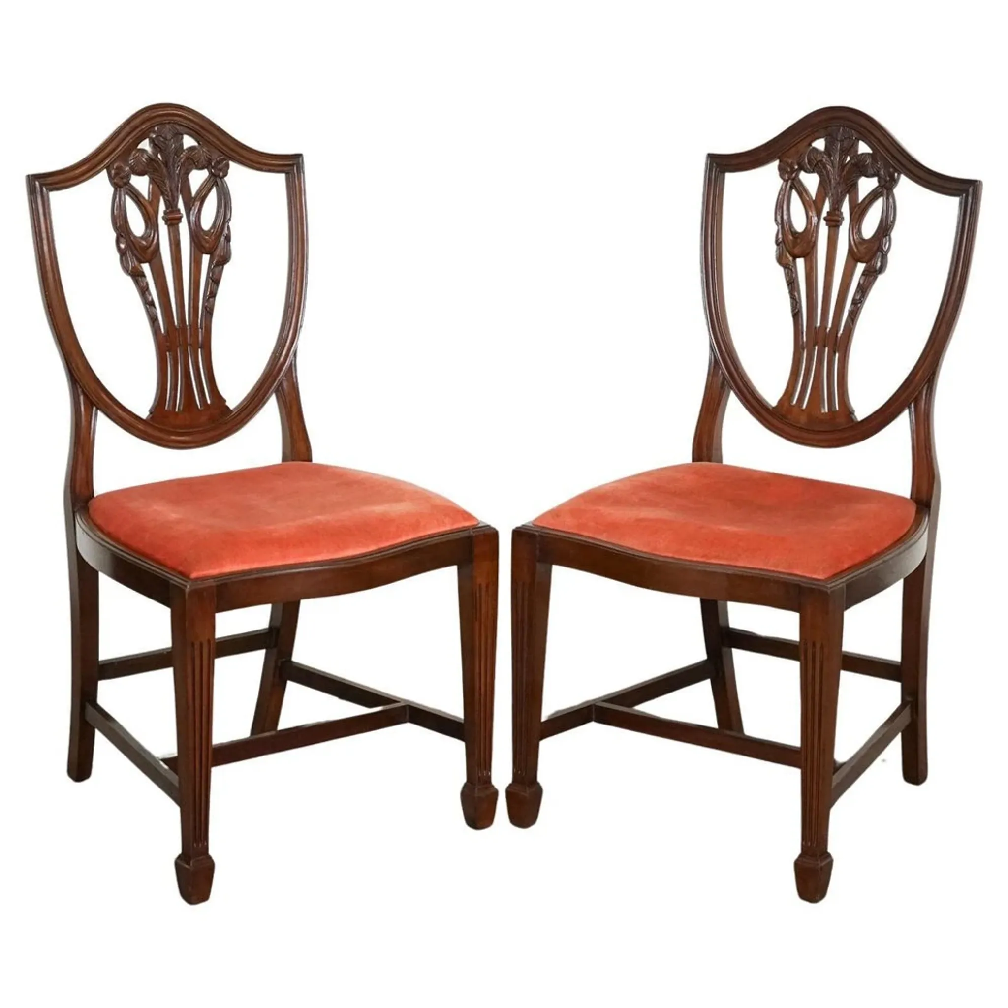 Set of Hepplewhite Victorian Occasional Chairs
