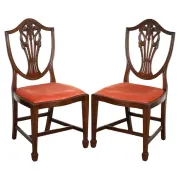 Set of Hepplewhite Victorian Occasional Chairs