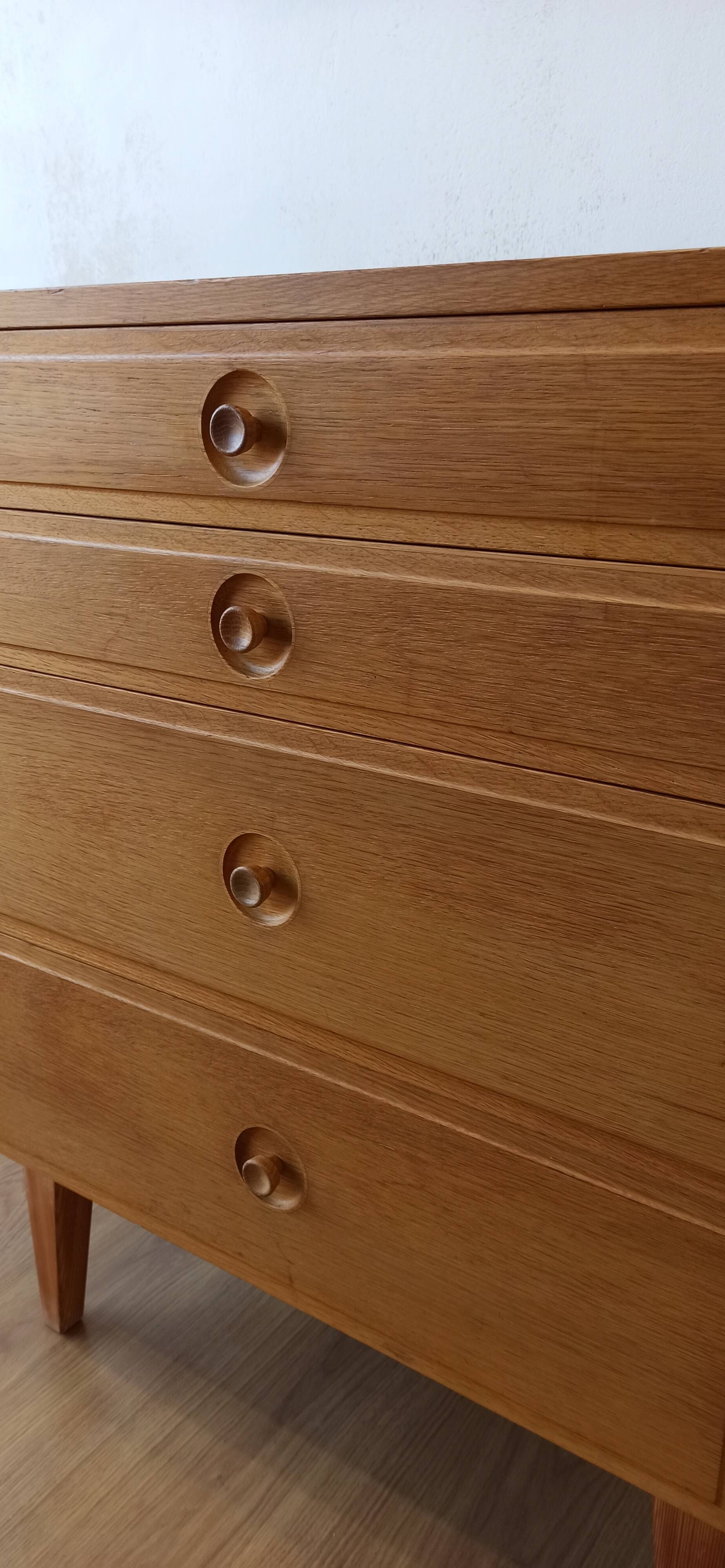 Scandinavian Teak Dresser by Bertil Fridhagen for Bodafors, 1970.