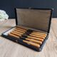 Coffret 12 couteaux de table vintage | Manches bakélite ivoire