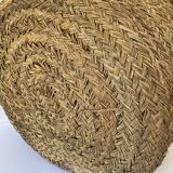 XXL woven straw basket