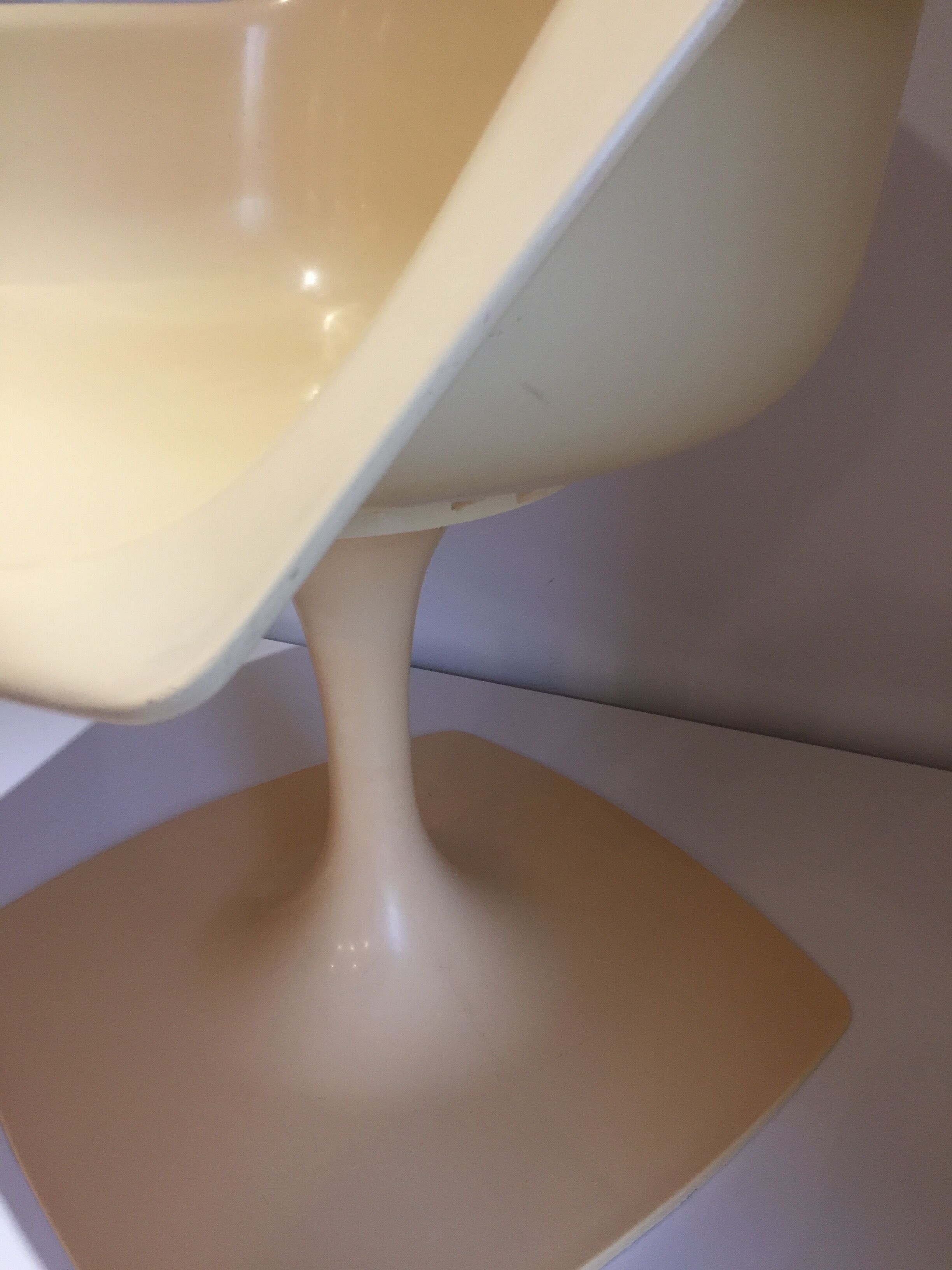 Swivel armchair design Orlowski for Stamp Nurieux, France, year 1970