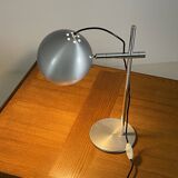 Vintage metal lamp from the 1970s