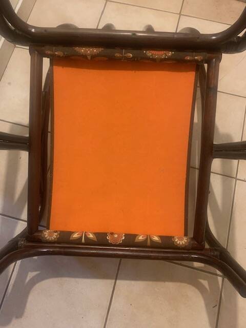 Bamboo armchair circa 1970