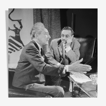 Photographie Jean Cocteau tirage sur papier baryté 300g d'après négatif original
