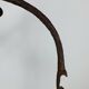 Brutalist sculpture in wrought iron, folk art