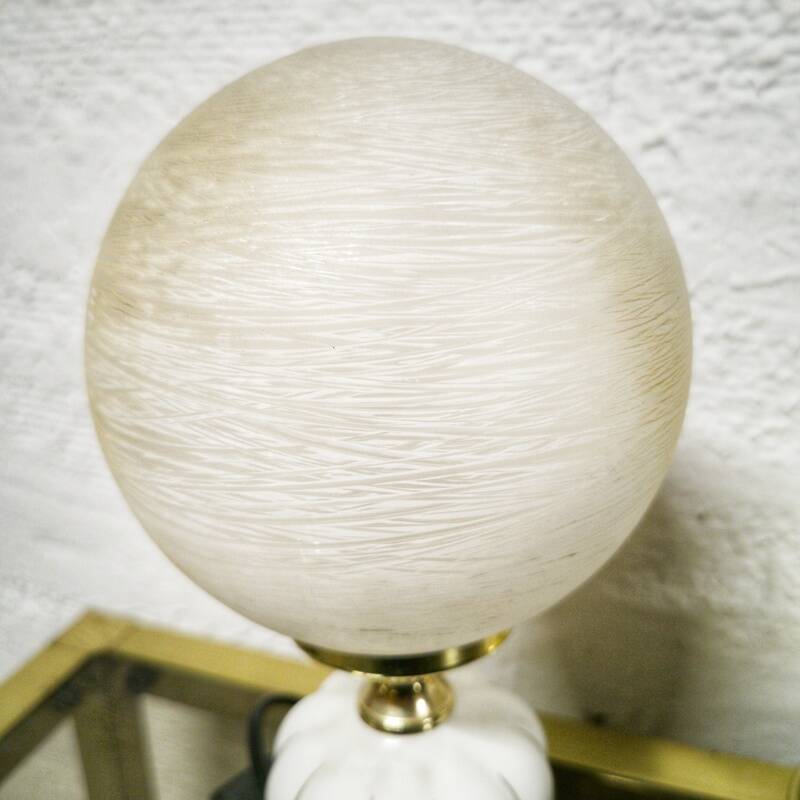 Duo of art deco table lamps