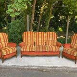 Vintage Louis XV living room B.Marly France circa 1950