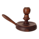 Antique wooden hand candle holder, 19th century