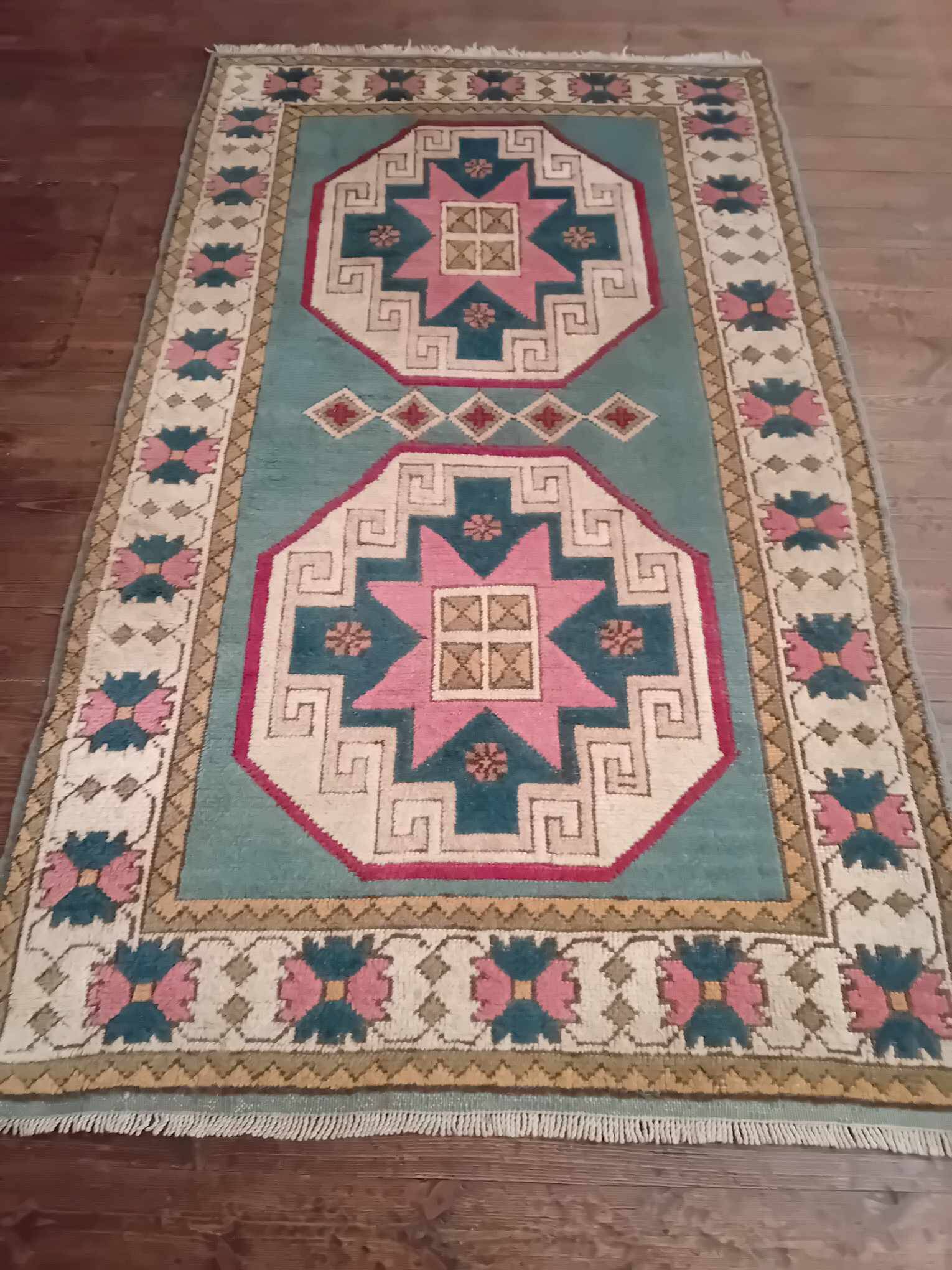 Handmade Anatolian Kars rug 203x117cm