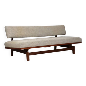 Midcentury Three Seater Sofa Bed Model 470 By Hans Bellman For Wilkhahn, 1964