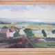 Helge Cardell, Swedish Modern Painting, 1960s, Oil on Canvas, Framed
