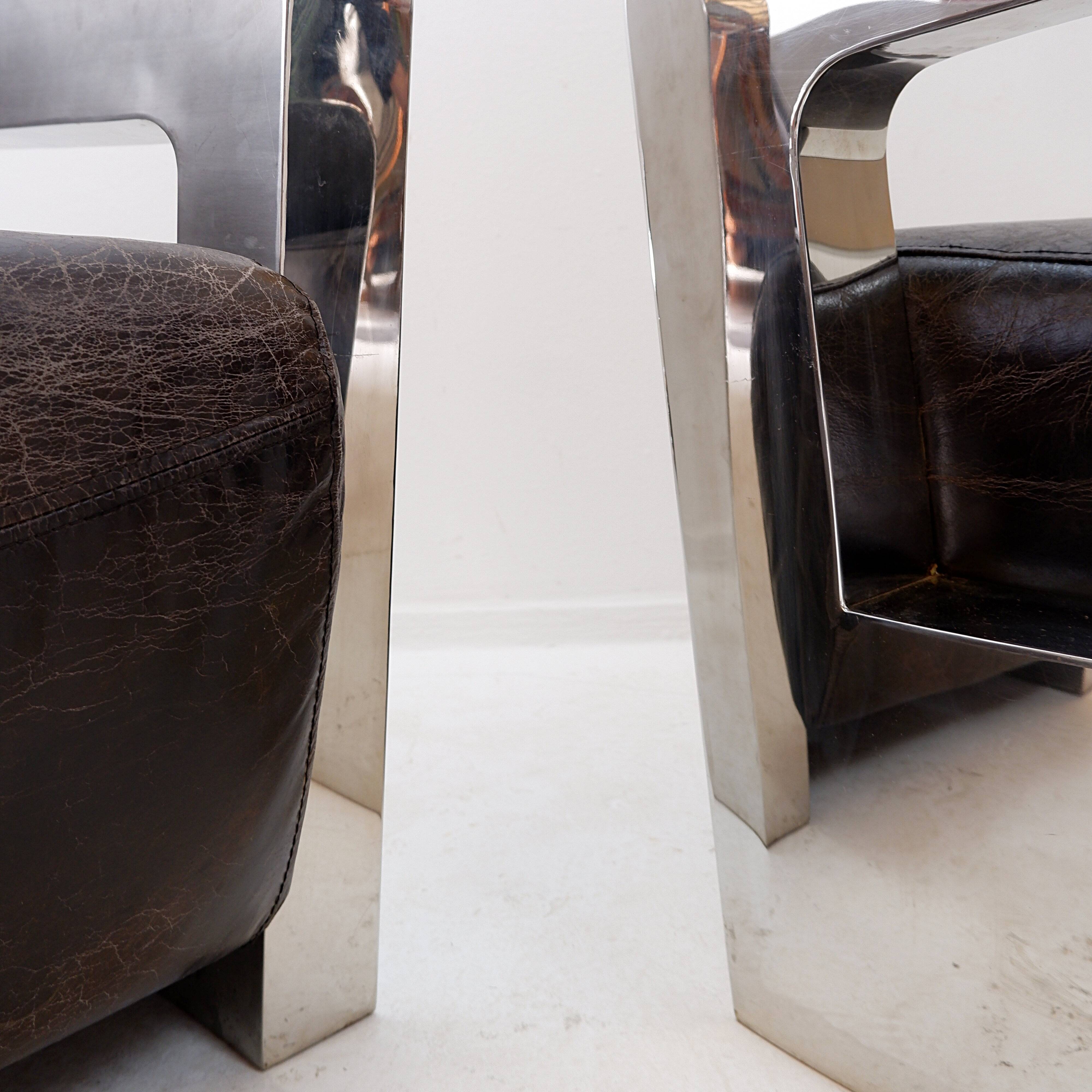 Paire de fauteuils "Mars" Timothy Oulton - 2009