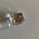 Set of 8 modernist crystal knife rests from the 1940s.