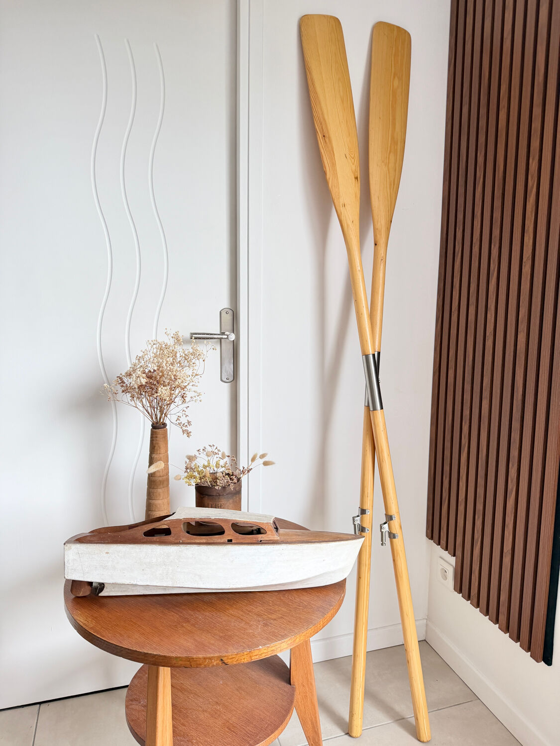 Wooden paddle pairs - Marine Decor / Seaside