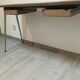 Pupitre écolier double pieds compas aluminium