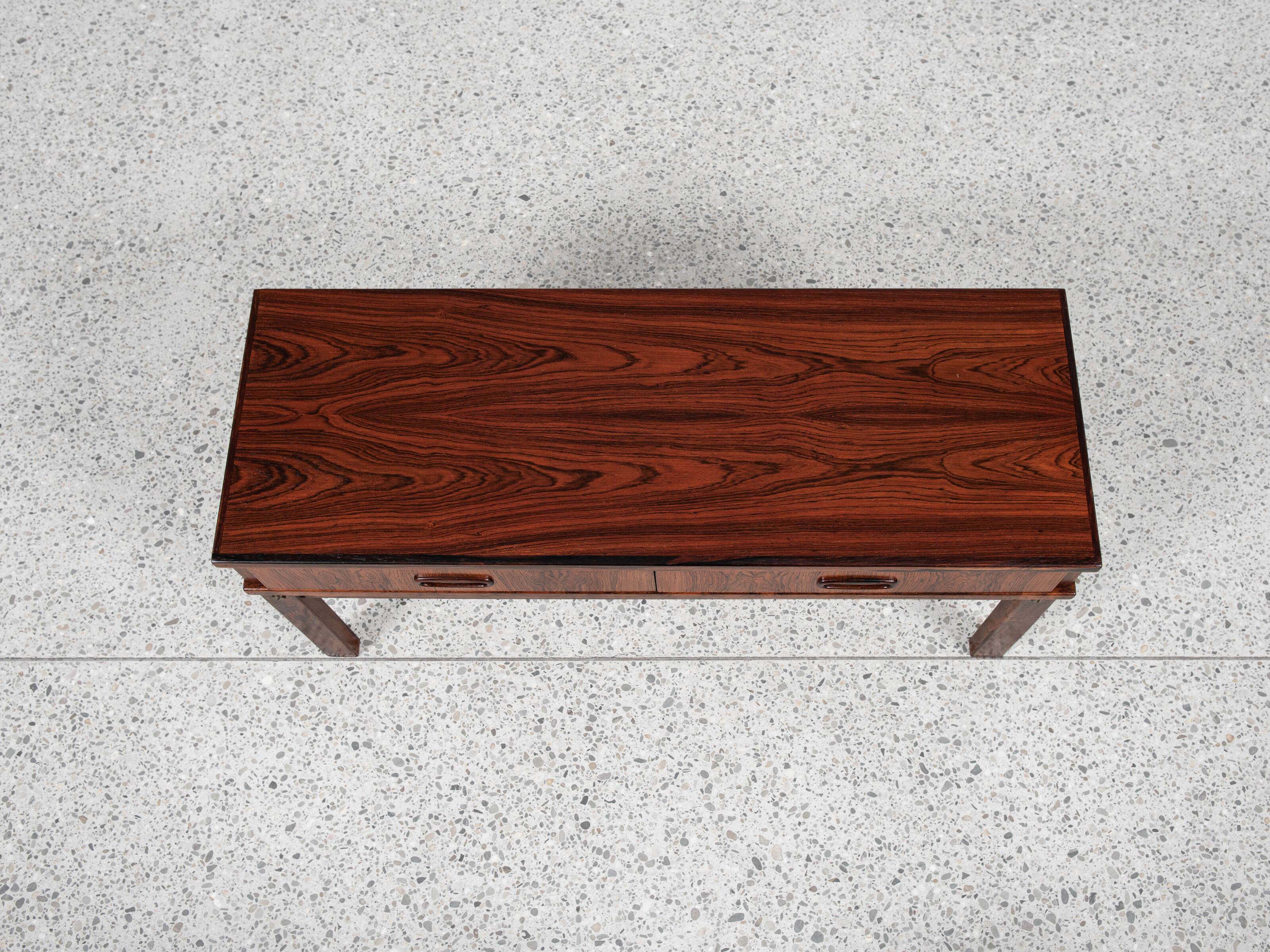 Midcentury Danish chest of 2 drawers in rosewood 1960s