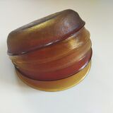 Arcoroc Sierra amber skullcap plates