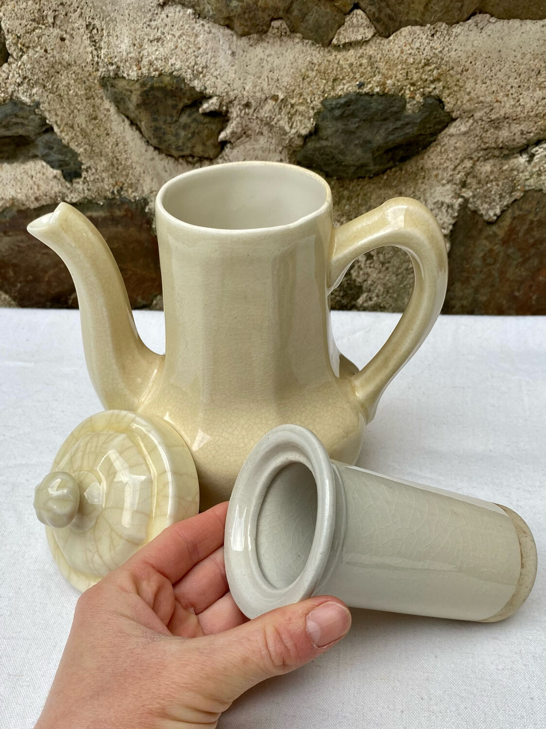 Théière Terre d’acier Saint Uze manufacture Revol