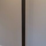 Black lacquered and brass floor lamp