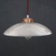 Suspension old striated glass