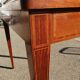 Coiffeuse et chaise en acajou blond Art Déco 1930