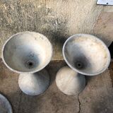 Pair of demonic gardeners by Anton Bee & Willy Guhl 1969