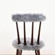 Blue Moumoute chair from the 60s.