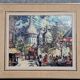 Henri Moreillon XXe / place du Tertre, Montmartre Paris