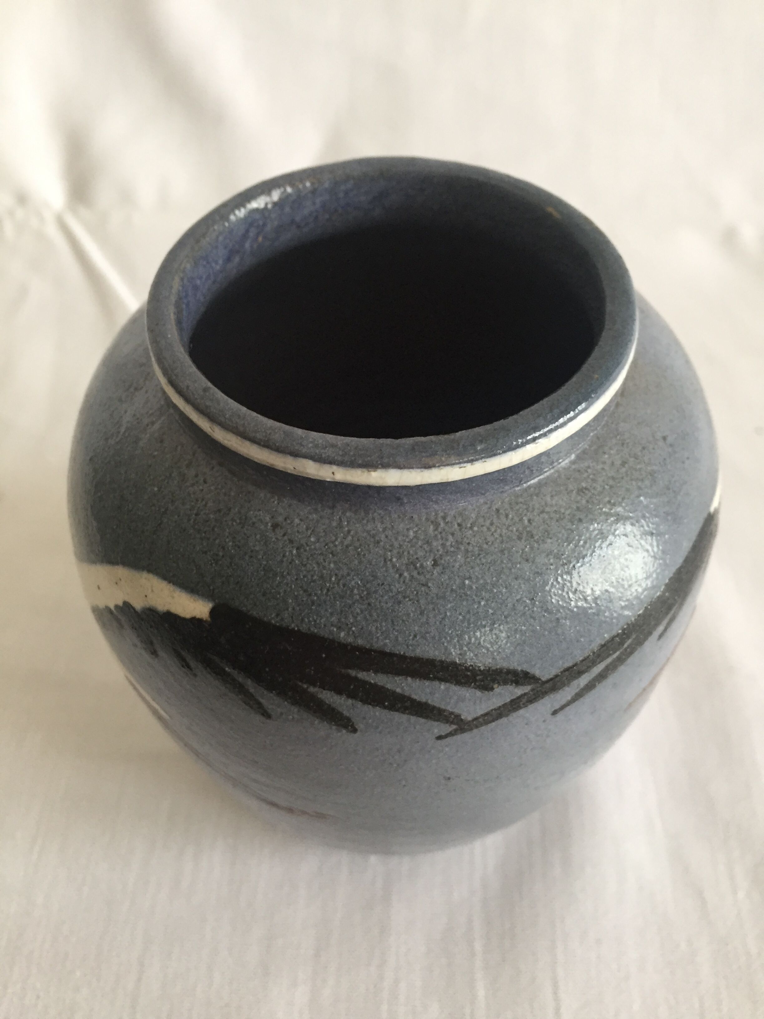 Art Deco vase Elchinger Jean Garillon