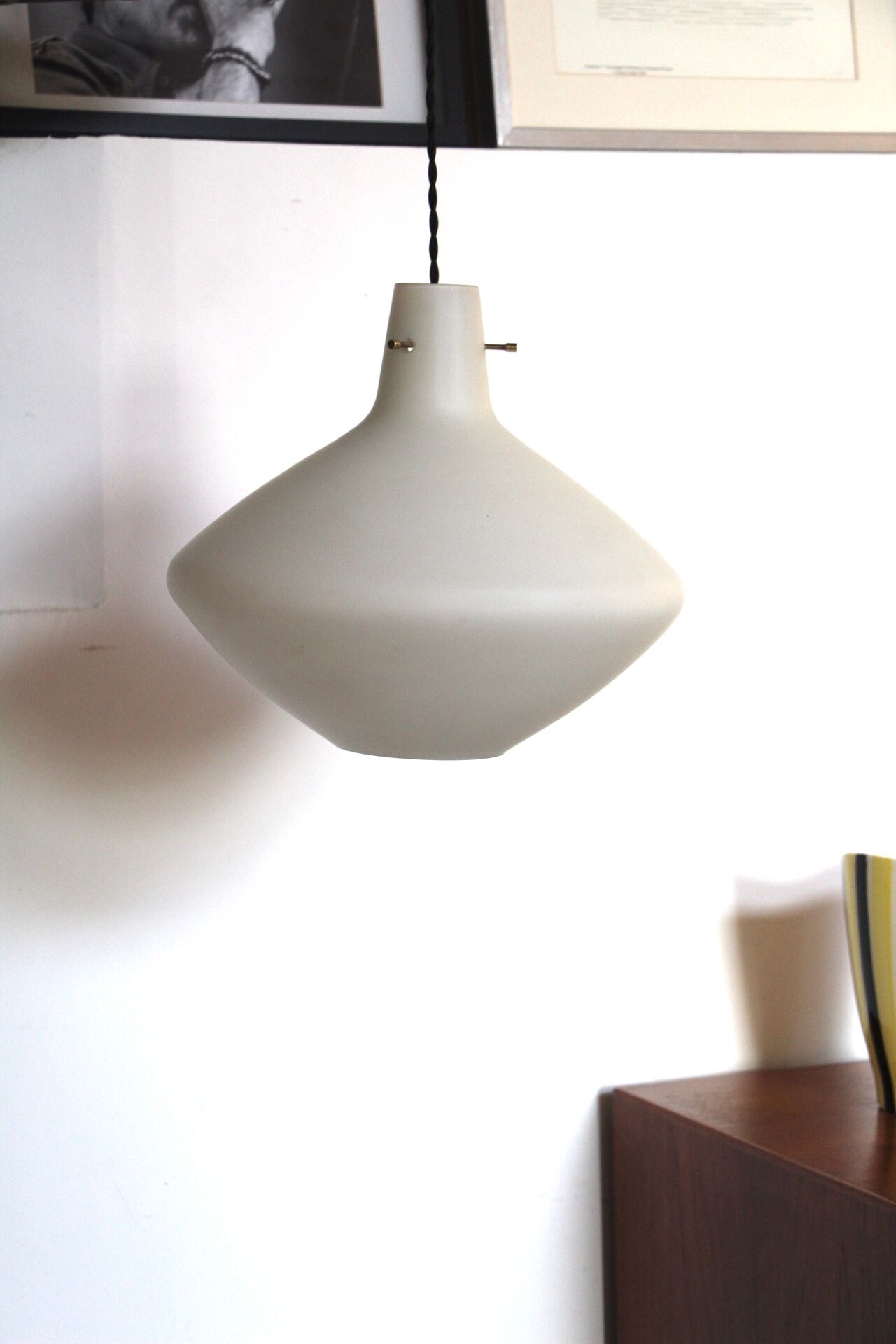 Pierre Disderot France 1957 opaline hanging