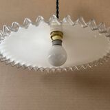 Suspension opaline ancienne