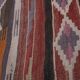 Vintage Turkish hallway rug 78x320 cm