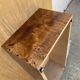 Table basse en loupe d’orme Roche et Bobois vintage 70s