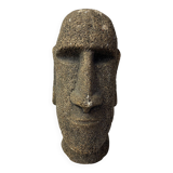 Moai stone statuette