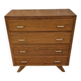 Compass foot chest of drawers