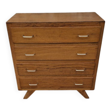 Compass leg chest of drawers
