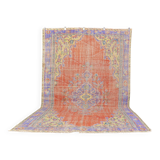 Oushak Floor Handmade Rug sku2325