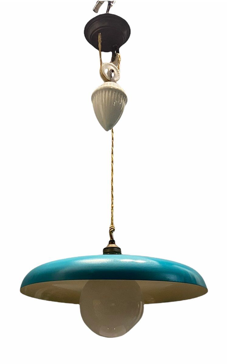 Vintage adjustable weighted pendant, 1950s