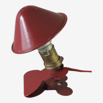 Lampe vintage "à pince" France années 50