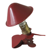 Vintage lamp "clip" France 50s