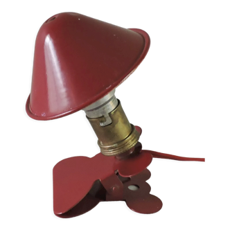 Vintage lamp "clip" France 50s