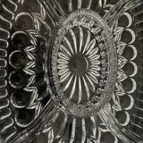 Crystal serving dish