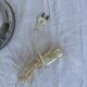 Large glass table lamp Delmas 1970