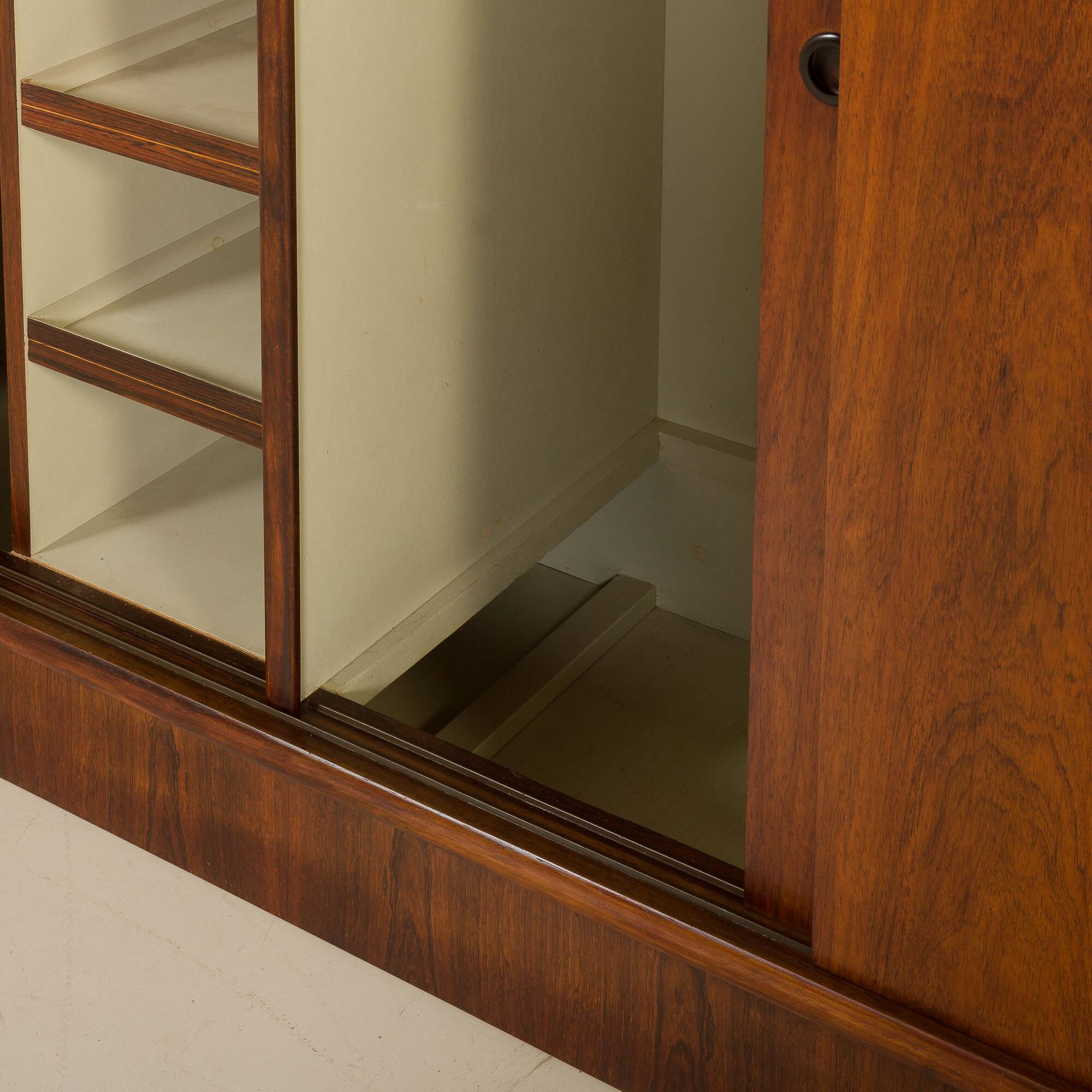 Very rare Danish rosewood cabinet by Omann Jun, 1960s.