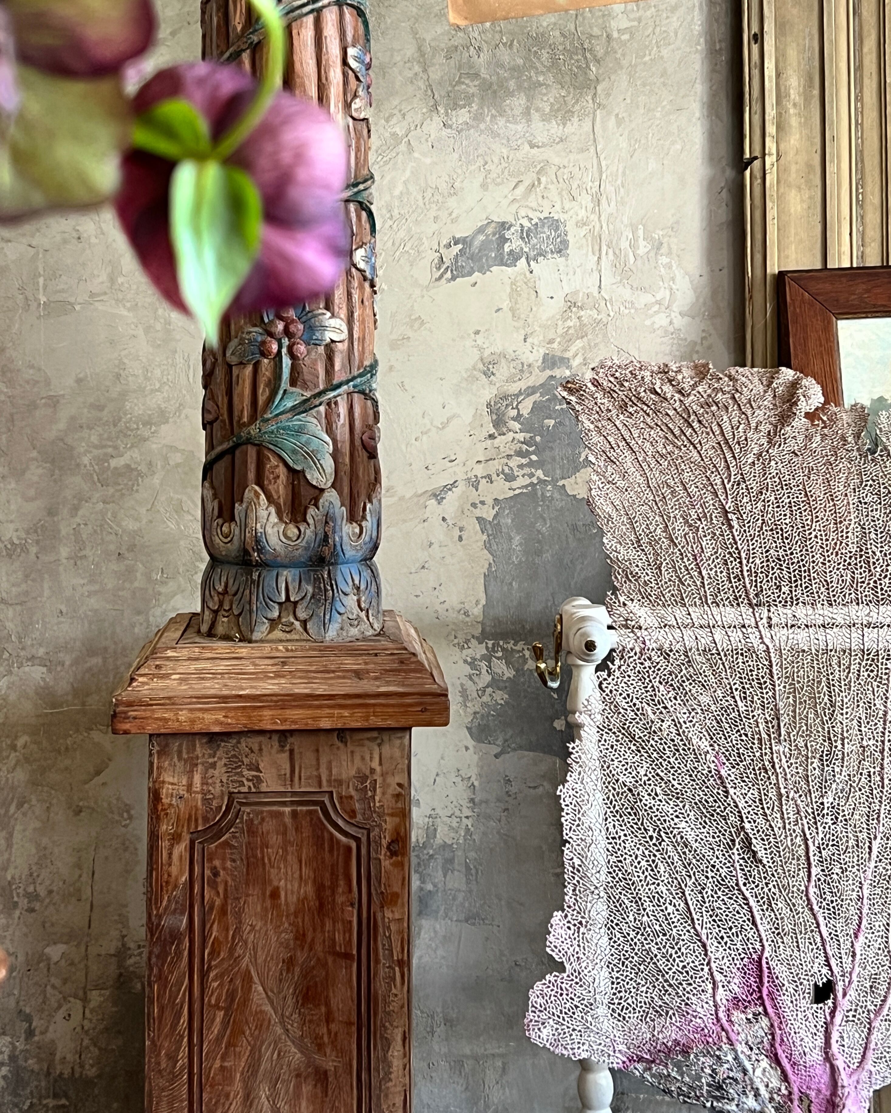 Pair of decorative columns