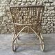 Rattan armchair - 1950s